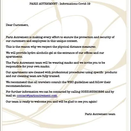 Апартаменты Songe Париж